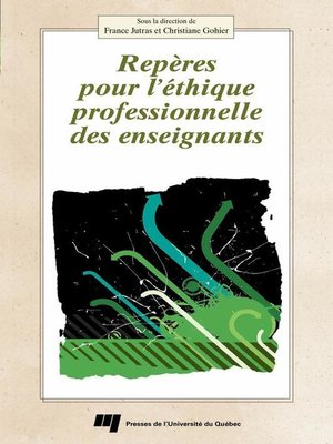 cover image of Repères pour l'éthique professionnelle des enseignants